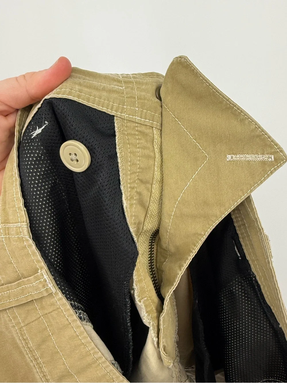Men's Cargo Shorts - Olive Green